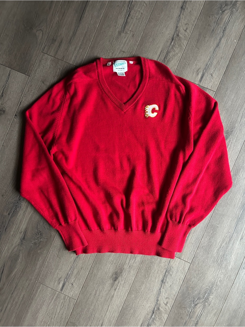 Vintage Calgary Flames Knit